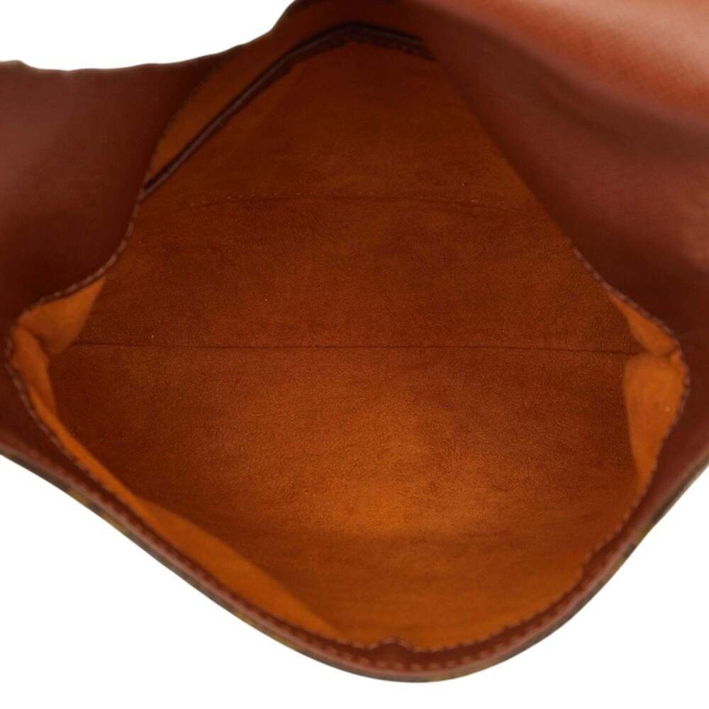 LOUIS VUITTON Brown Monogram Leather Shoulder Bag - Picture 10 of 12